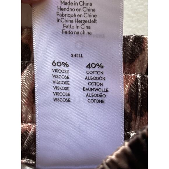 Mother The Lounger Ankle Track Pants size S Wildcat print - Picture 11 of 14